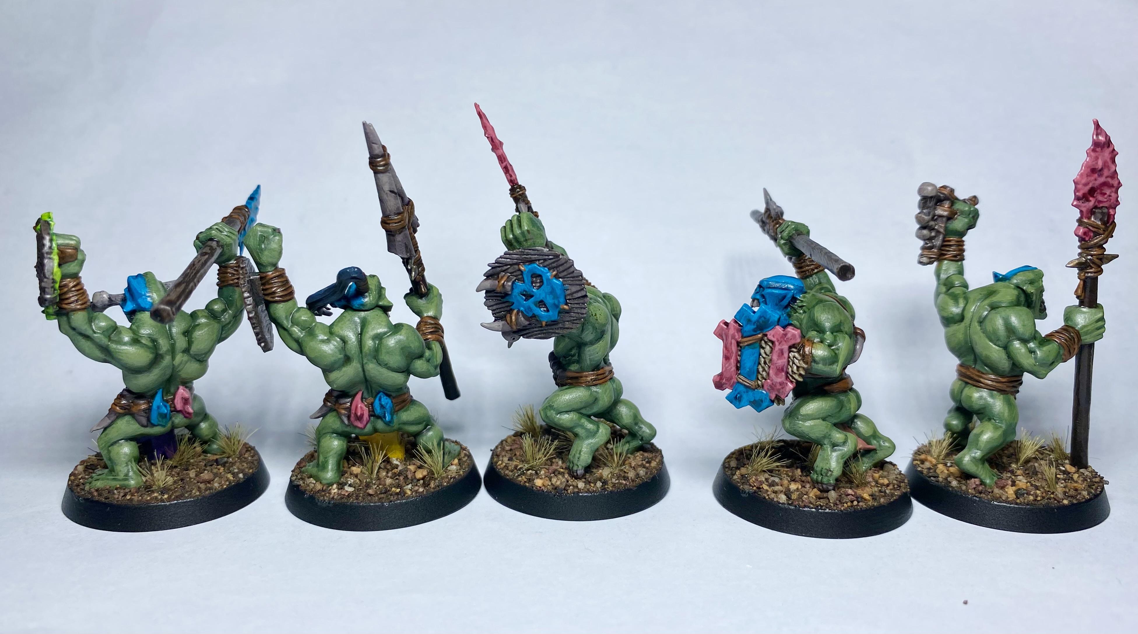 Age Of Sigmar Bonesplitterz Orcs Orruk Savage Warclans Warhammer Fantasy Savage Orruks 8575